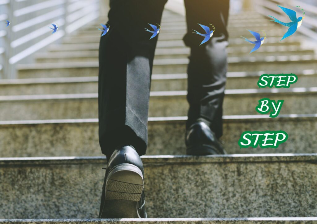 Step by step
